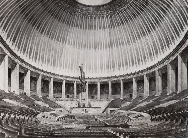 Большой зал Дворца Советов СССР. Из авторского архива 